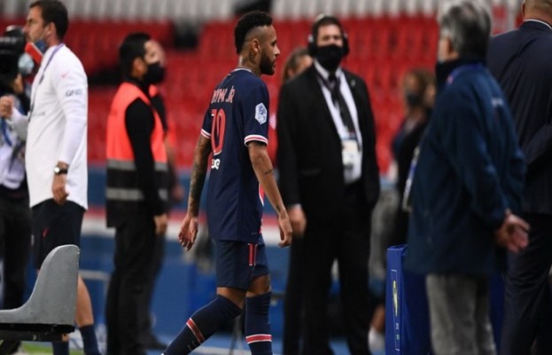 Neymar among five sent off seeing as Marseille end prolonged PSG curse