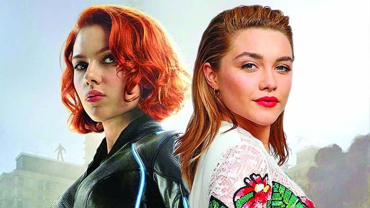 Scarlett discusses passing on 'Black Widow' mantle to Florence