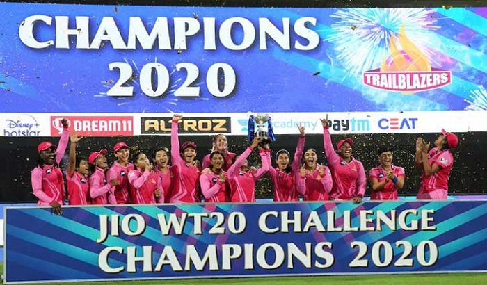 Trailblazers beat Supernovas by 16 runs to win Women's T20 Challenge title