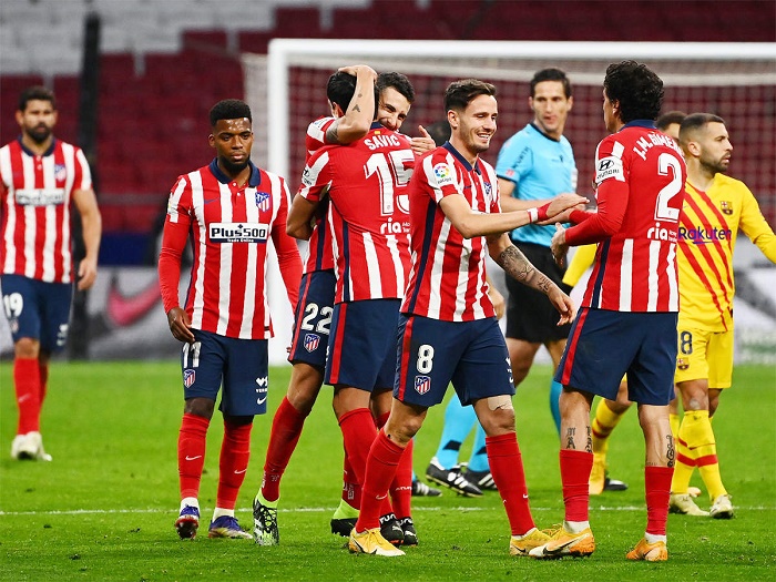 Atletico border past Barca to earn subject boost