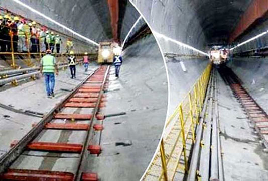 Construction of the second tube of Bangabandhu Tunnel begins