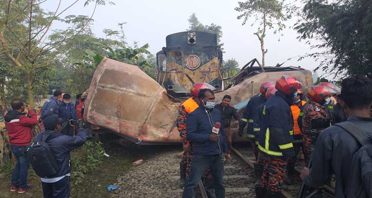 Joypurhat bus-train collision kills 11