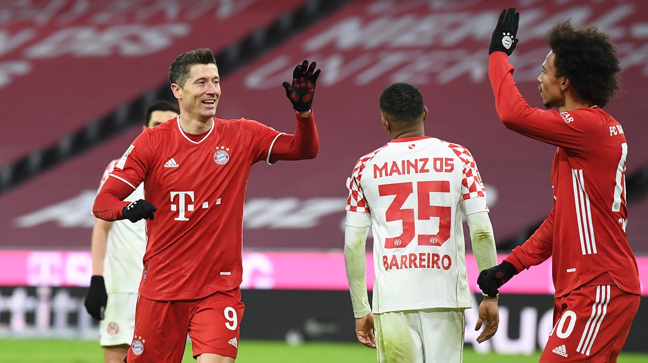 Bayern retain top location with comeback 5-2 win over Mainz