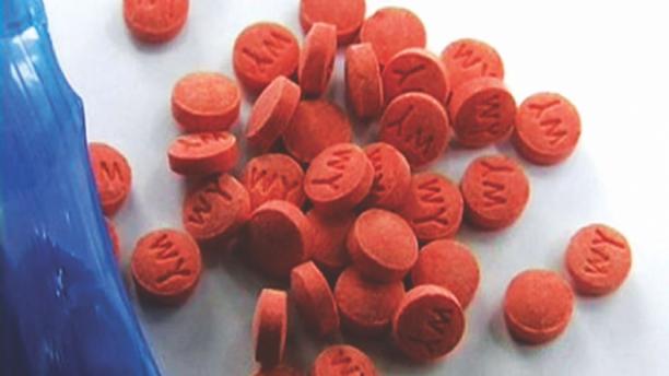 Man held with 2,000-plus yaba tablets interior stomach