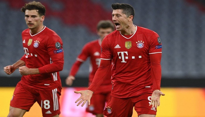 Bayern straight down Lazio to stroll into Champions League quarter-finals