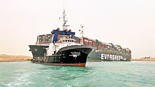 Suez Canal blockage might disrupt trade