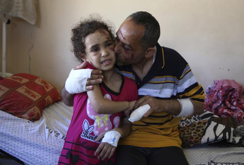 Gaza children bearing the brunt in Israel-Hamas conflict