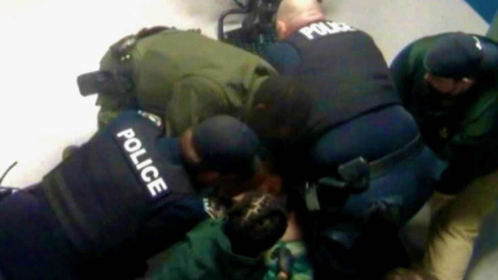 US cops mocked dying man's plea: 'I can't breathe'