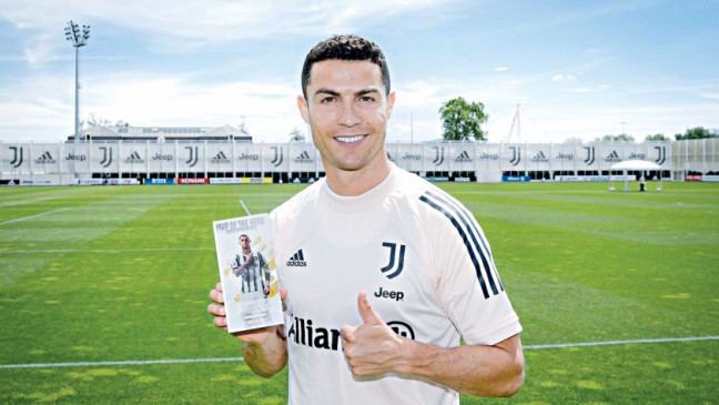 Ronaldo makes history