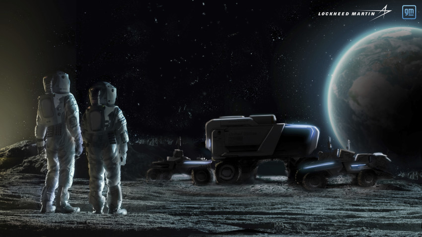 GM's hottest vehicle: Off-road, self-traveling rover for moon