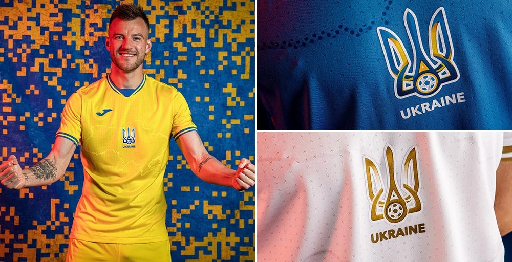 Ukraine angers Russia with Euro 2020 football kit