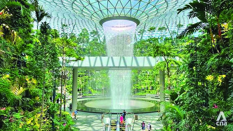 Small turnout as Jewel Changi Airport reopens after more than a month