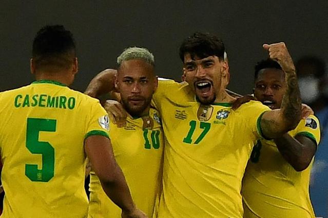 Ten-man Brazil edge Chile 1-0 to set Copa America semi-final with Peru