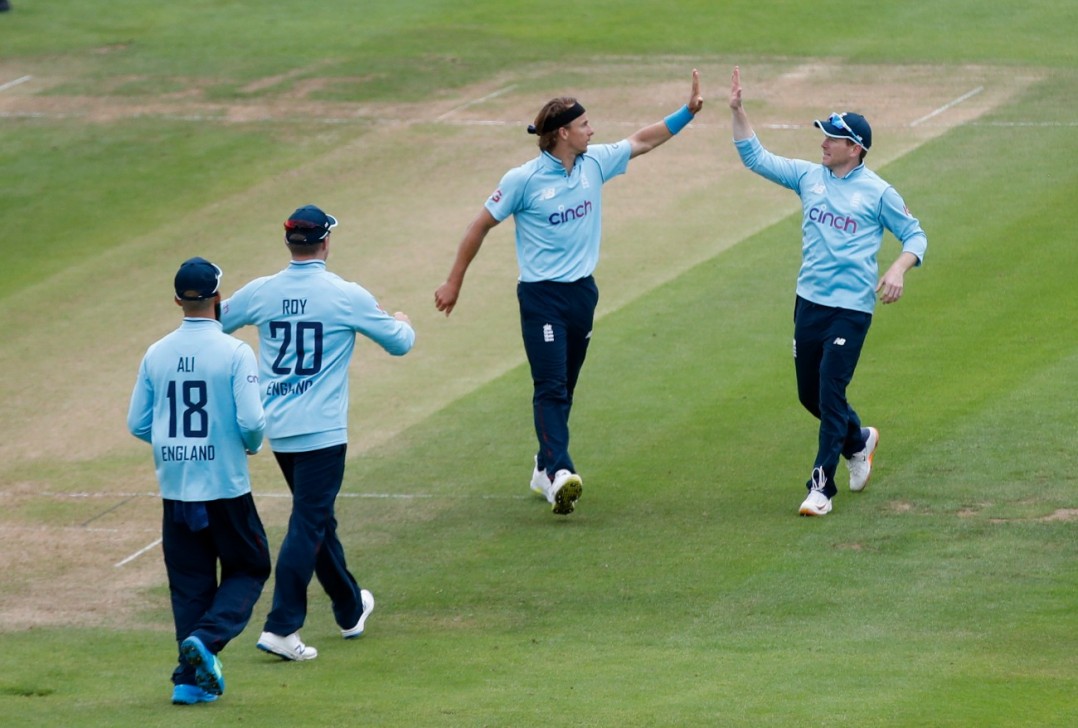 Tom Curran shines before washout seals England series win