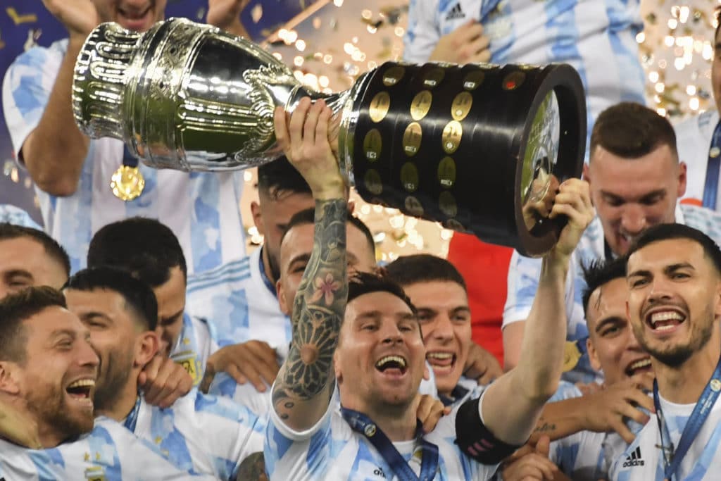 Messi ends trophy drought as Argentina beat Brazil to win Copa