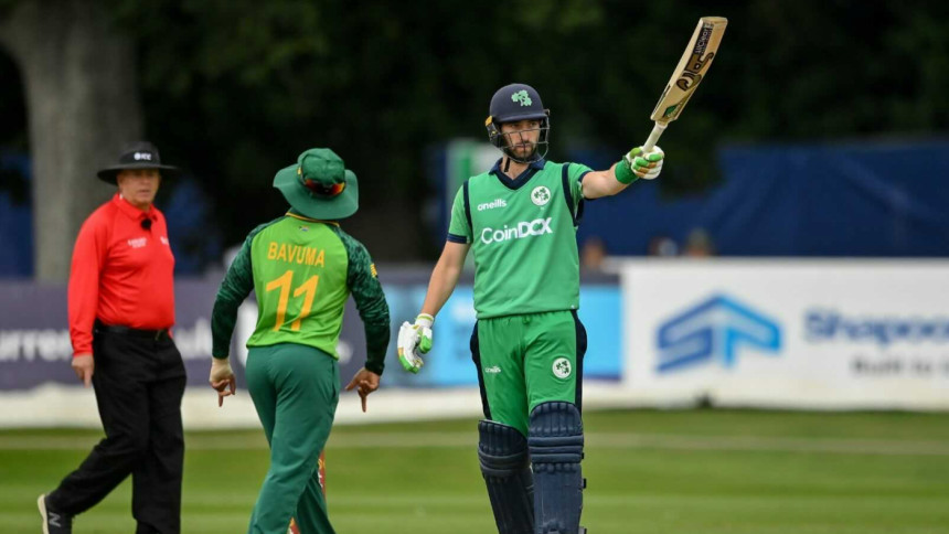 Balbirnie leads Ireland to first ever win over South Africa