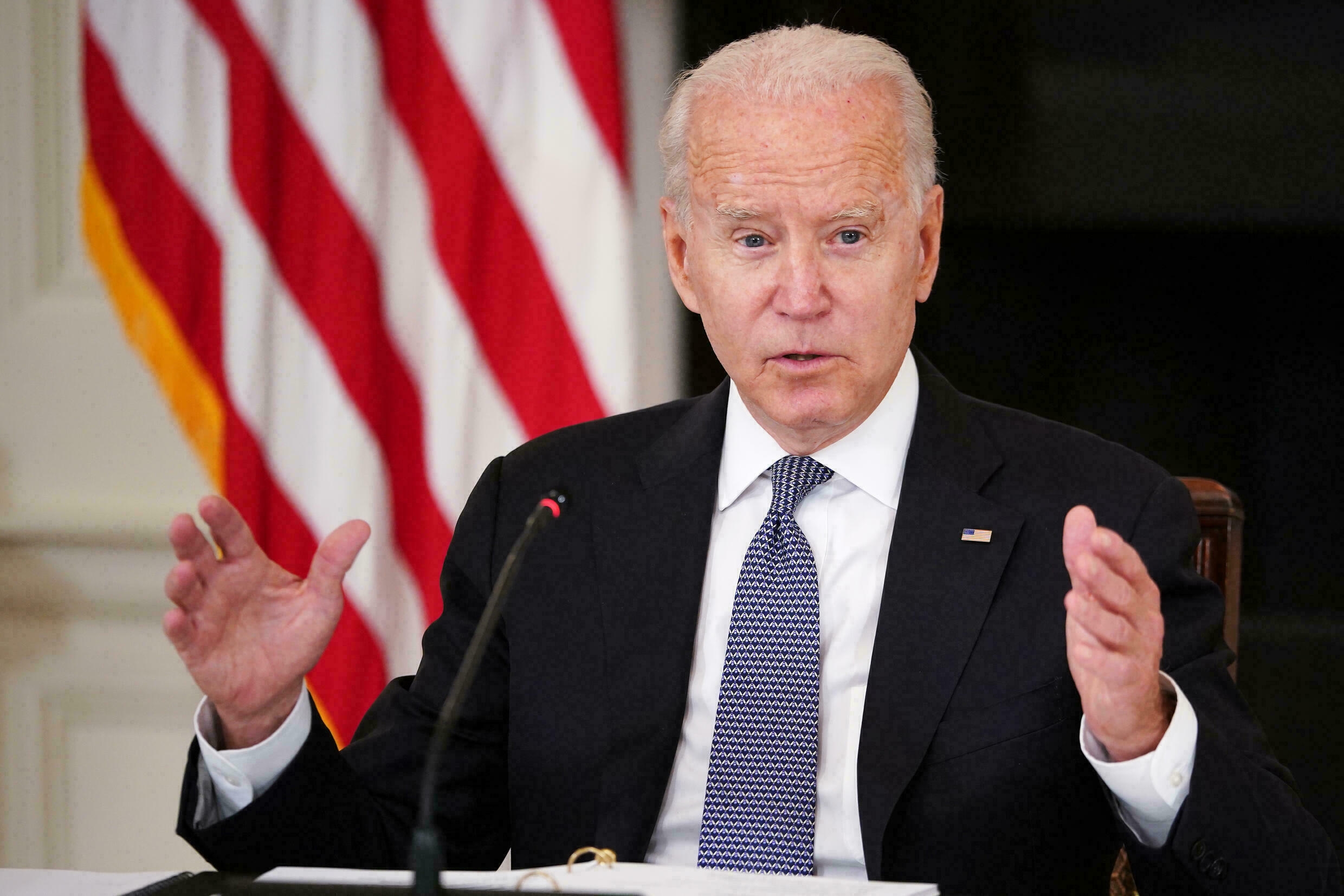 Biden touts lead role in vaccinating the world as Delta variant surges
