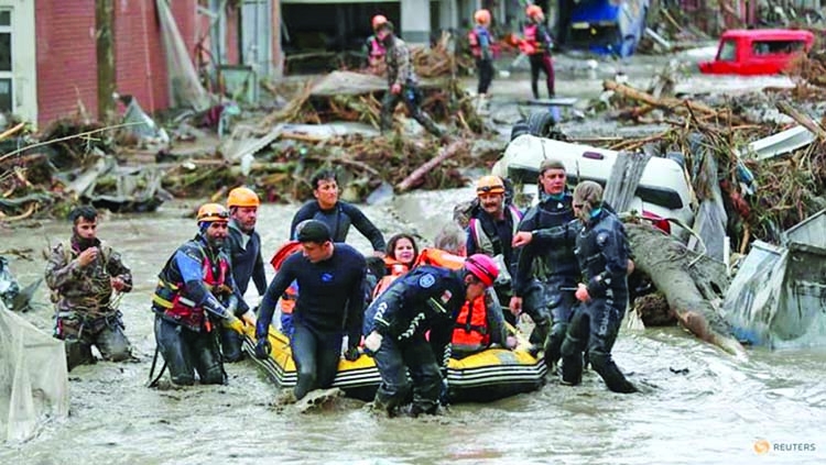 Turkey floods: Death toll near Black Sea rises to 27