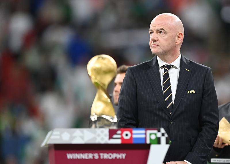 Biennial World Cups would 'generate extra $4.4 billion' in revenue, says Fifa