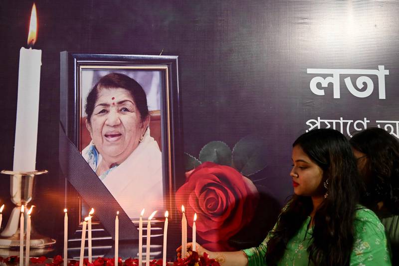 Lata Mangeshkar death: 'Nightingale of India' laid to rest with funeral procession