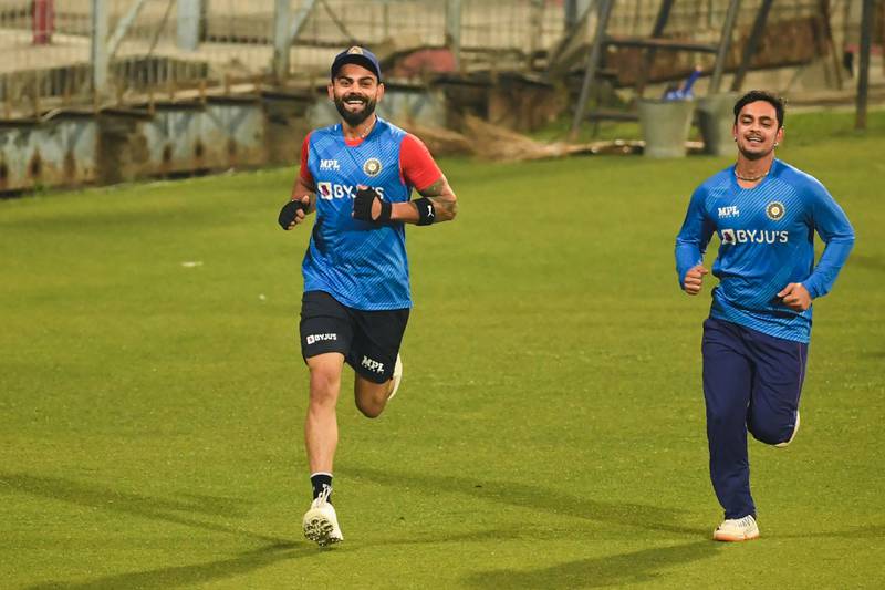 India and West Indies IPL millionaires train for first T20 in Kolkata - in pictures