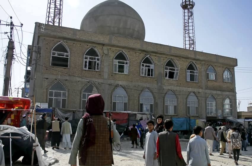 33 killed in Afghan mosque bombing