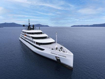 Emerald Cruises’ first ocean yacht, Emerald Azzurra, christened in Venice