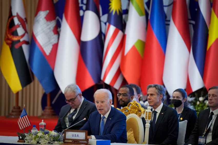 Biden pledges U.S. will work with Southeast Asian nations