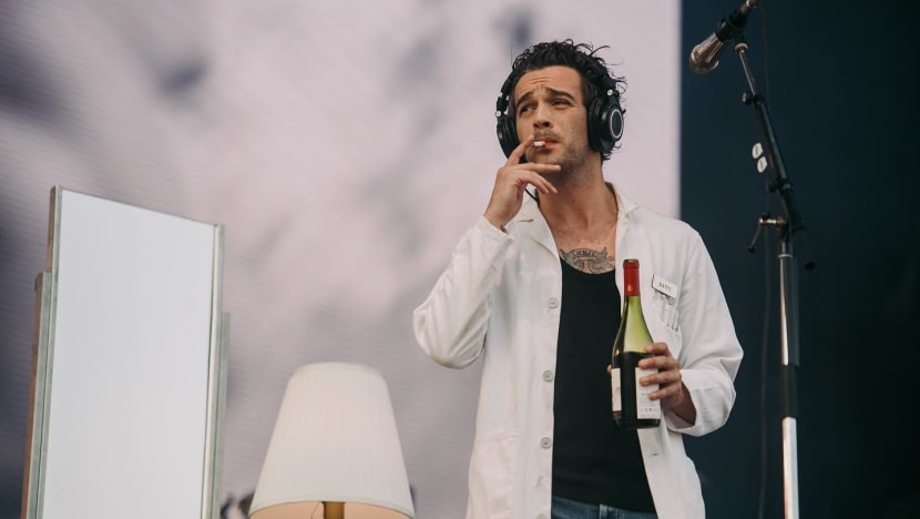 Malaysia halts Good Vibes music festival after same-sex kiss by UK band The 1975