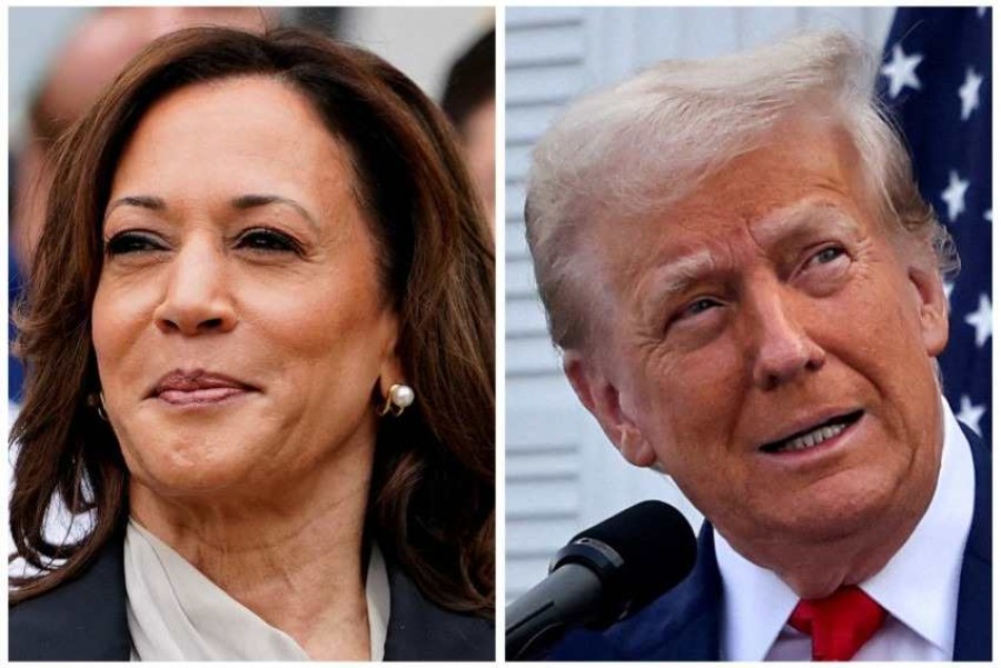 Harris Calls Trump Cemetery Visit Disrespectful, Political Stunt