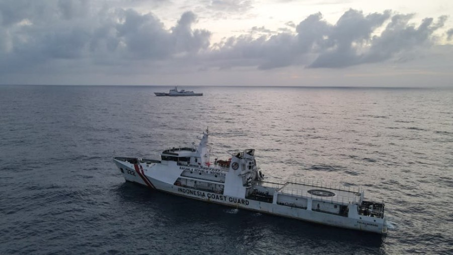 Indonesia says Chinese coast guard ship driven from disputed waters