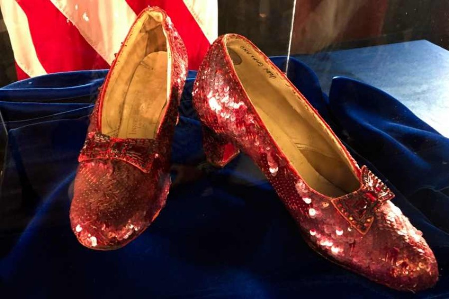 Ruby slippers from 'The Wizard of Oz' are for sale nearly 2 decades after they were stolen