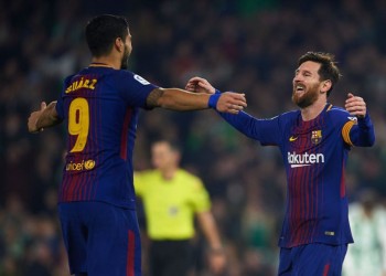 Messi, Suarez lead Barca romp