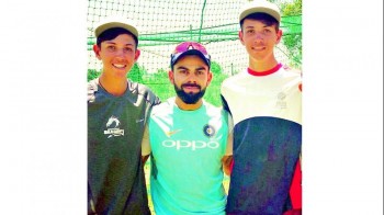 South African twins at nets to help India prepare for 3rd test
