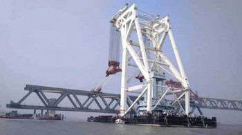 2nd Padma bridge span installed