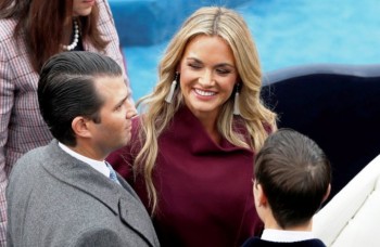 Trump Jr’s wife hospitalized after suspicious powder scare