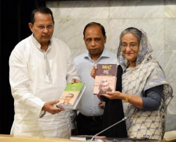 Book on Bangabandhu handed over to Hasina