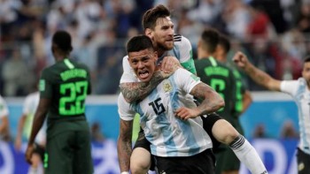 Argentina avoids heartbreak, strikes late to beat Nigeria