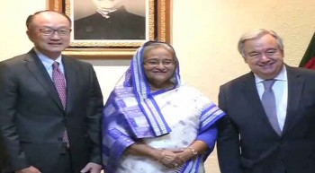 PM meets UN, WB chiefs