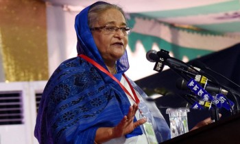 Khaleda fakes illness, says Hasina