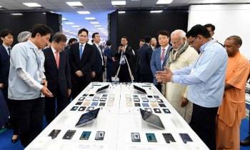 Samsung opens world’s largest phone factory in India