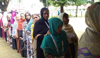 Voting in Rajshahi, Sylhet, Barisal city elections underway