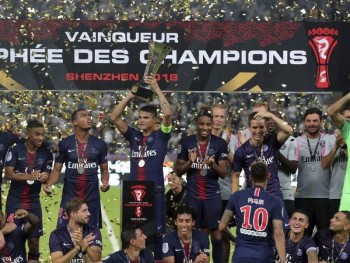 PSG thrash Monaco 4-0 for French Super Cup