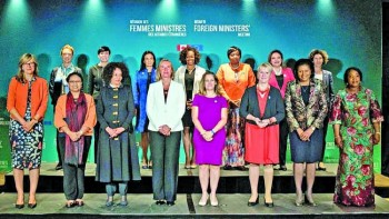 Women foreign ministers promise fresh perspective