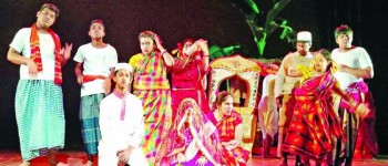 Children with special needs perform in historical plays