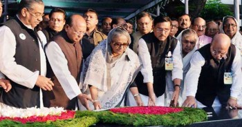 PM Hasina pays tribute to Bangabandhu