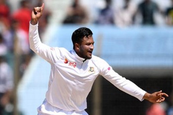 Shakib becomes fastest to 200-wicket, 3,000-run double