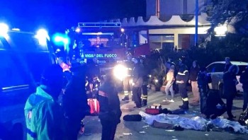 Concert stampede in Italy leaves 6 dead, over 50 hurt