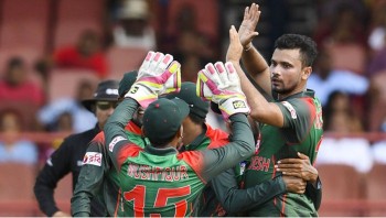 Bangladesh beat West Indies by 5 wickets in first ODI