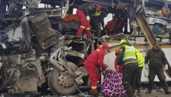 At least 22 killed in Bolivia bus crash